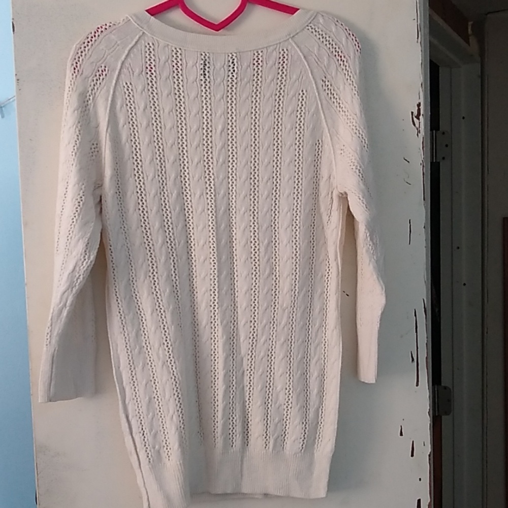 EUC American Eagle Off-white Sweater - Picture 3 of 4